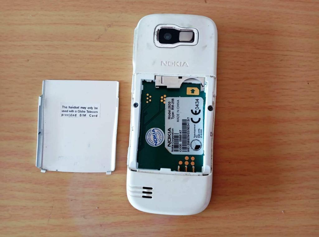 used white nokia 2630