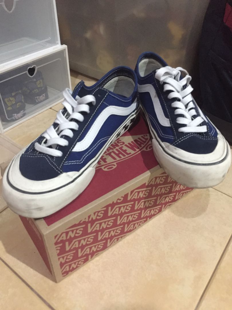 Vans style 36 decon clearance sf blue