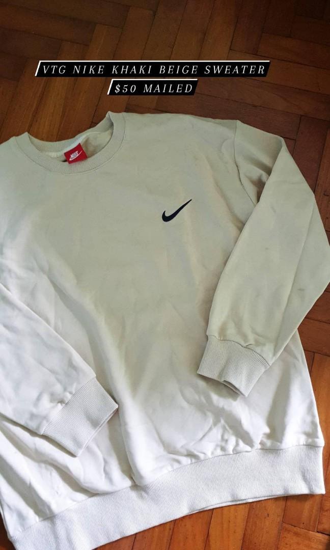 khaki green nike t shirt