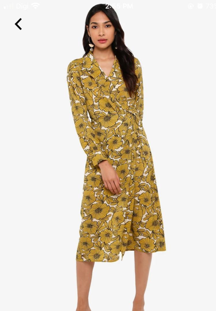 zalora beach dress