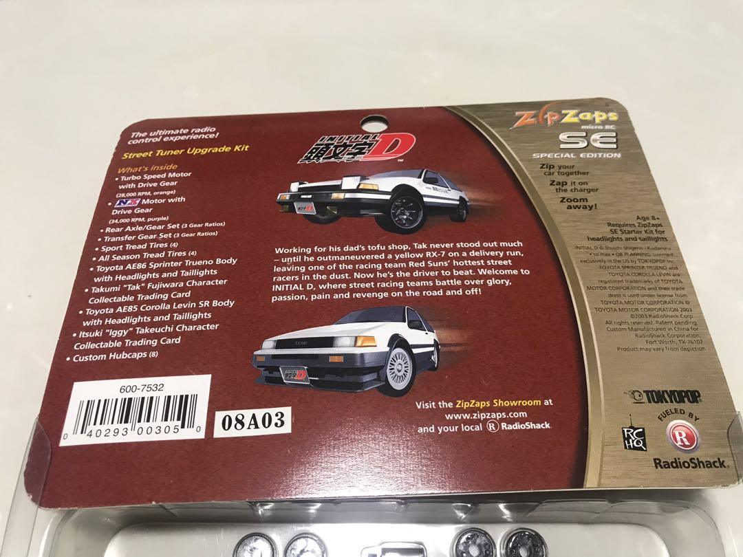 Zip Zaps 頭文字d Ae86 Levin 經典收藏 玩具 遊戲類 玩具 Carousell