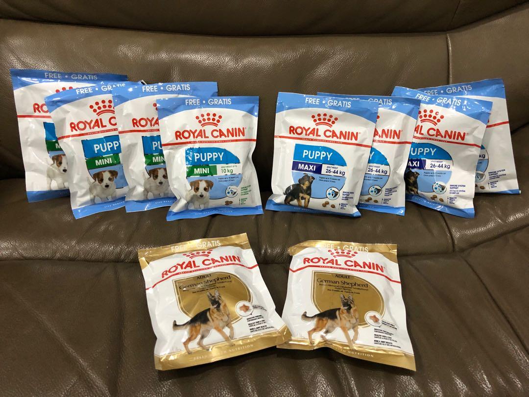 royal canin puppy pack free