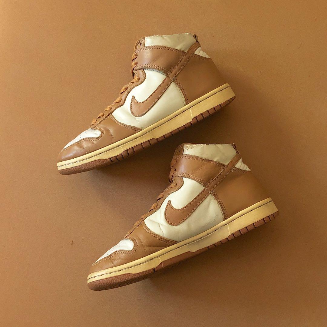 nike dunk high rope maple