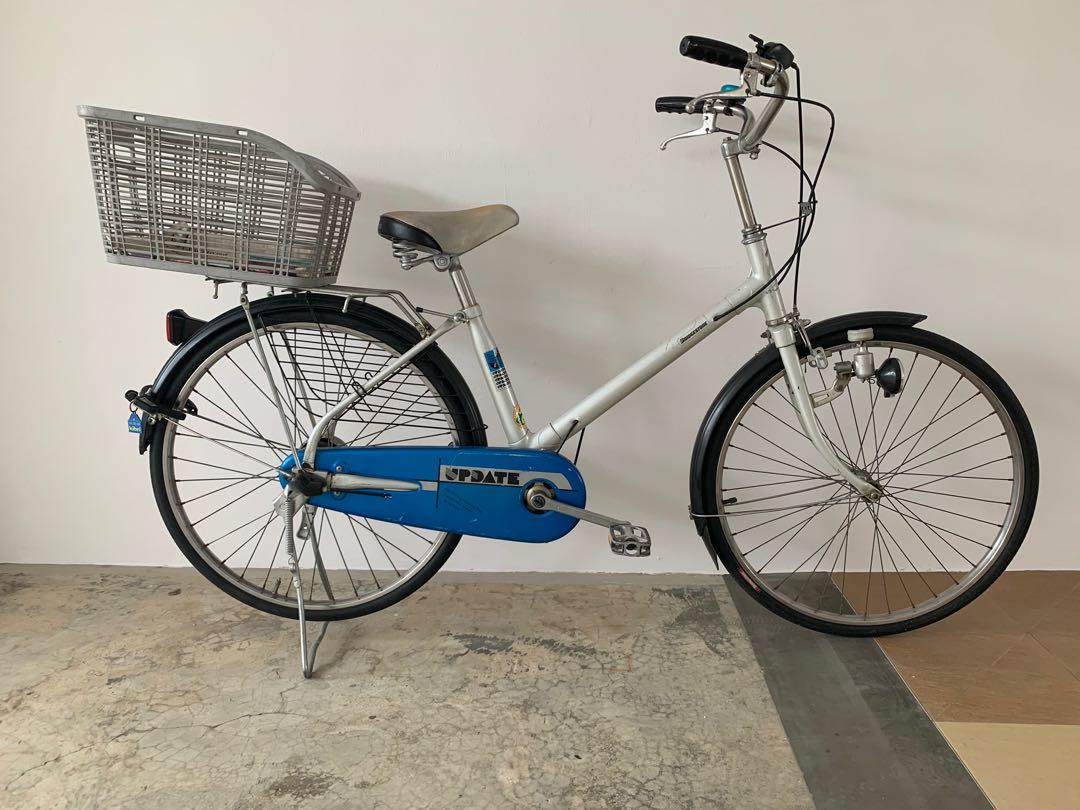 bike with big basket