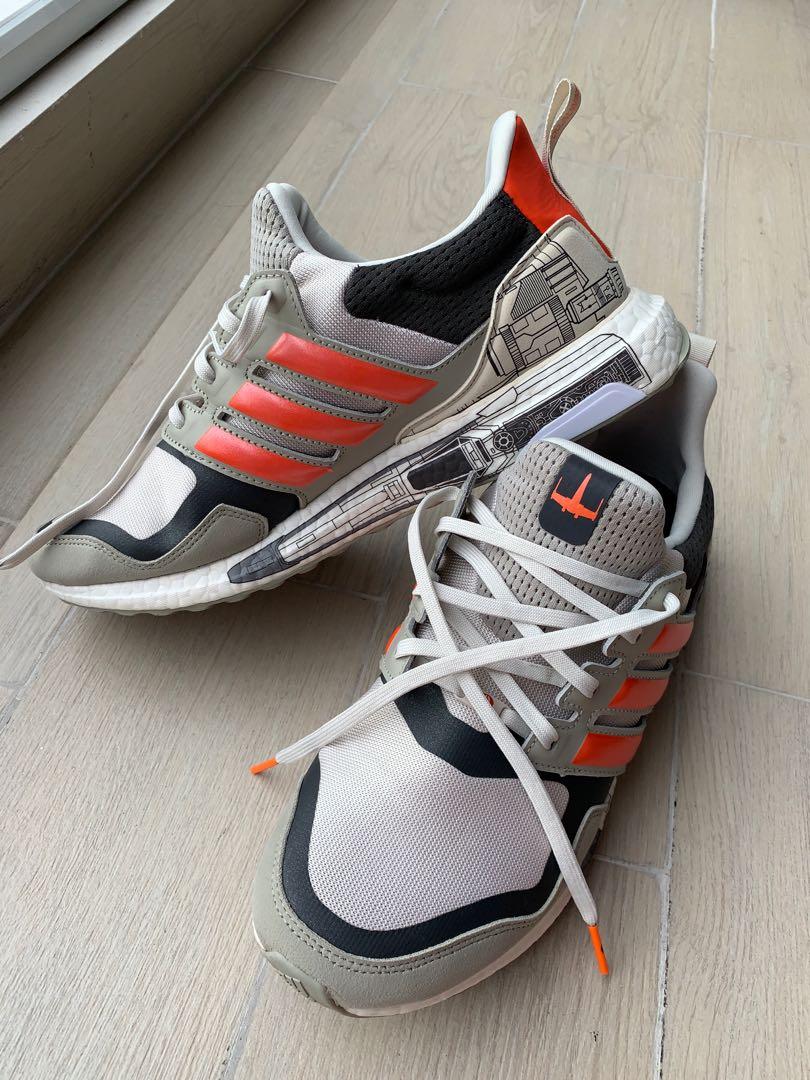 Adidas x Star Wars limited edition ultra boost 19 UK 10 US 10.5 Women s Fashion Footwear Sneakers on Carousell