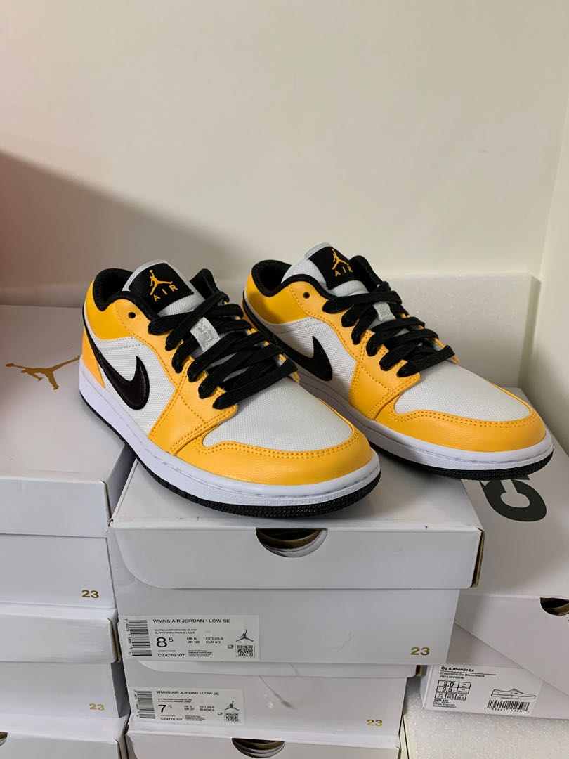 jordan 1 low laser orange release date