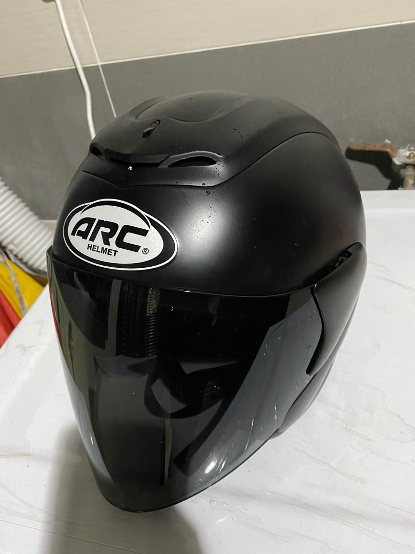 Arc helmet clearance matte black