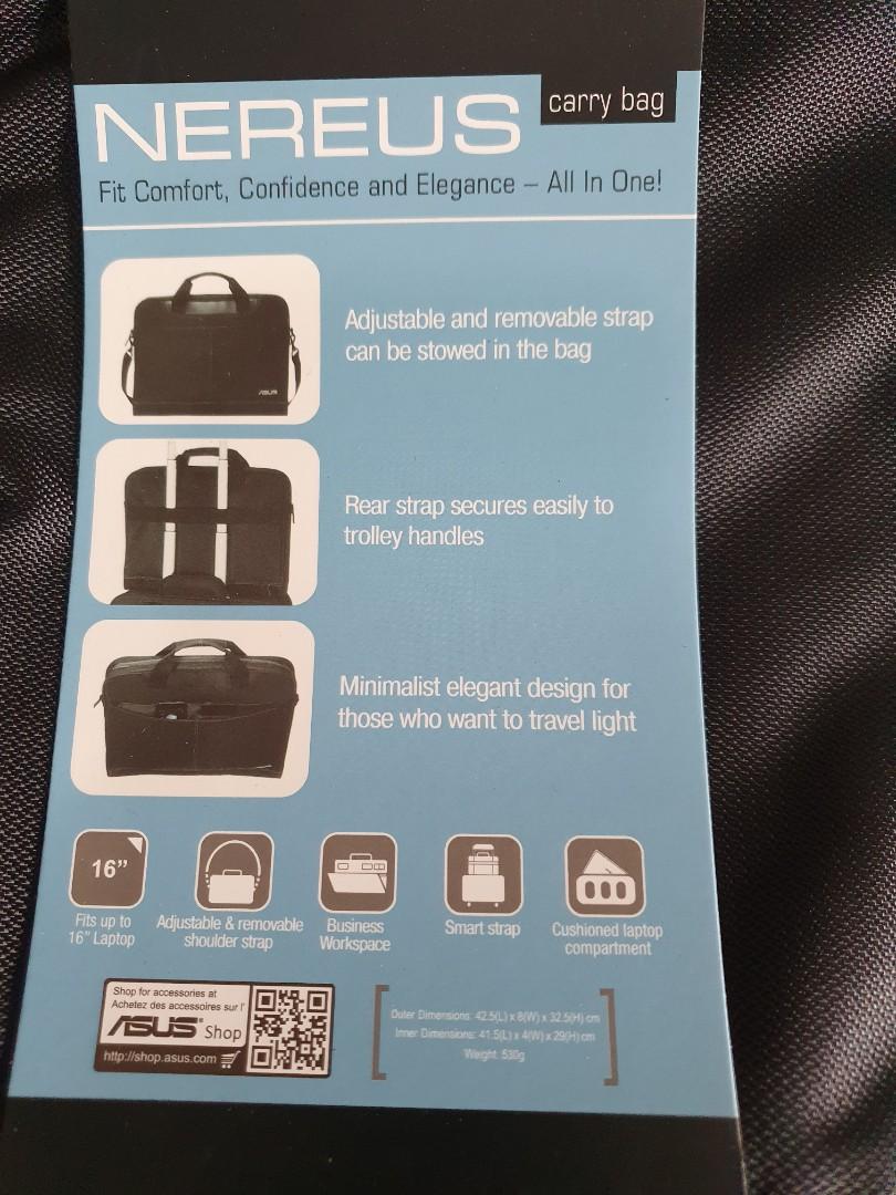 ASUS laptop sling bag 16 inch, Men's Fashion, Bags, Sling Bags on Carousell