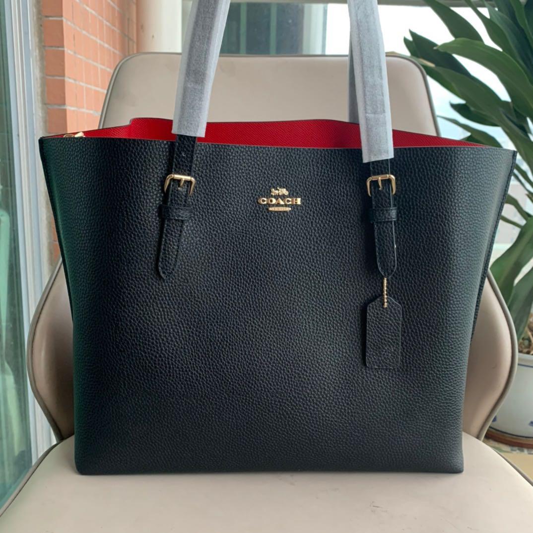 Authentic Coach Mollie Tote Bag f1671, Luxury, Bags & Wallets on Carousell