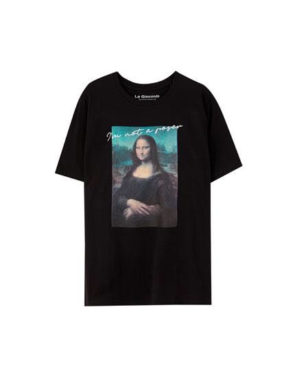 Pull and bear mona lisa