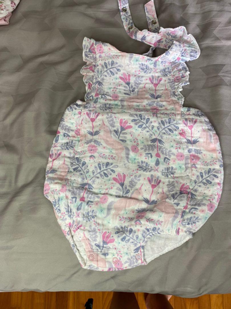 baby muslin romper