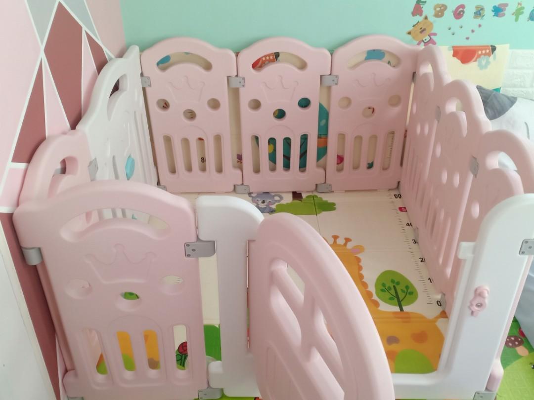 10 panel baby playpen