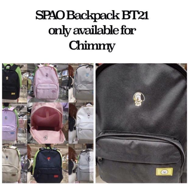 Bt21 x clearance spao candy backpacks