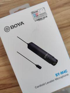 Boya BY-M4C XLR Lapel Microphone