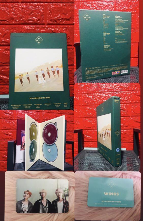 Bts Memories 16 No Pc K Wave On Carousell