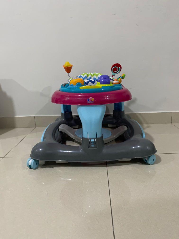 bubbles baby walker