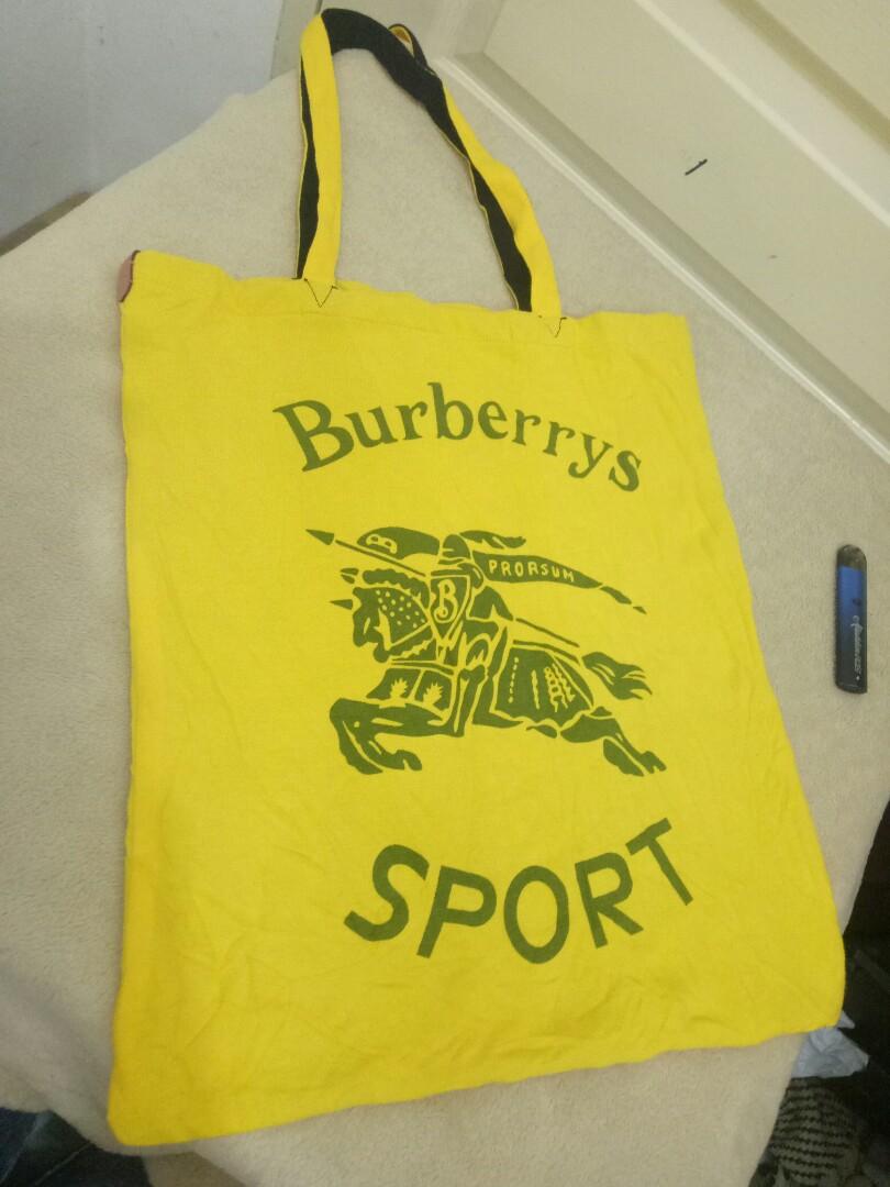 Burberry sport totebag, Women's Fashion, Bags & Wallets, Tote Bags on  Carousell