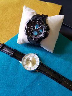 Buy 1 get 1 jam tangan pria