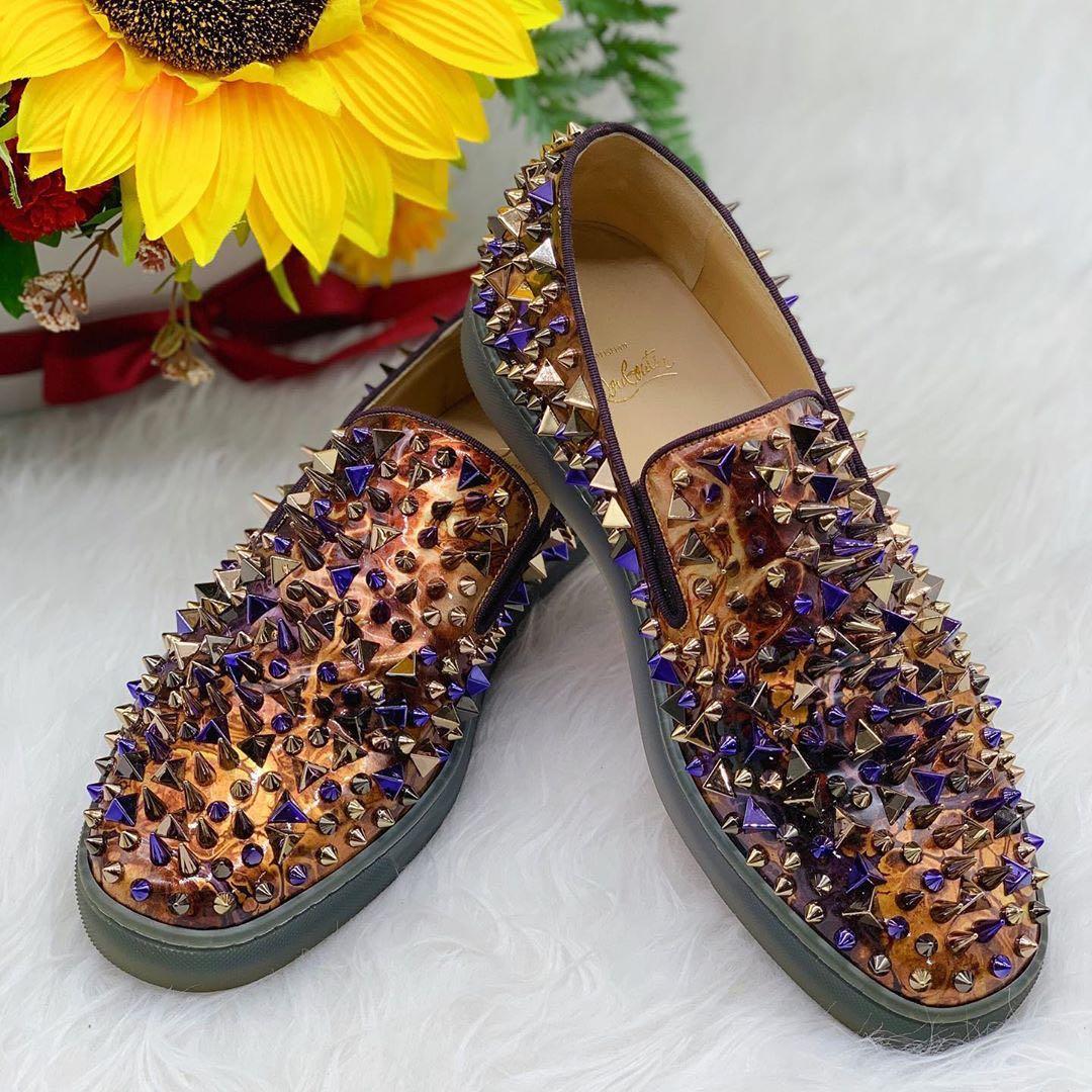 Christian louboutin roller boat sale