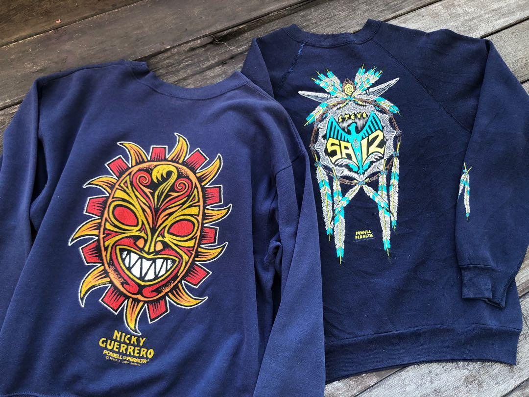 Combo Original Vintage Powell Peralta Sweatshirt, Men's Fashion