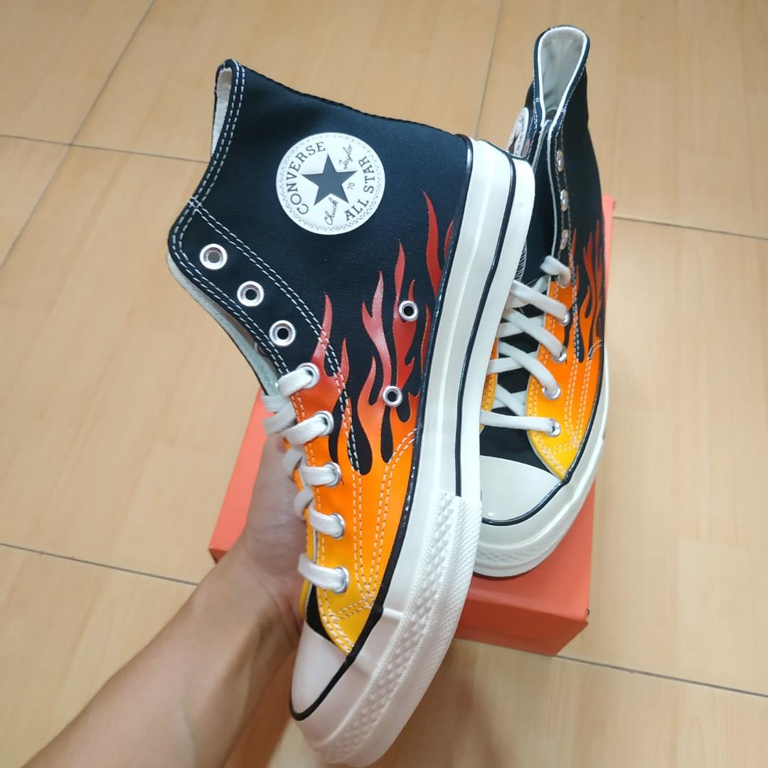 converse flame high
