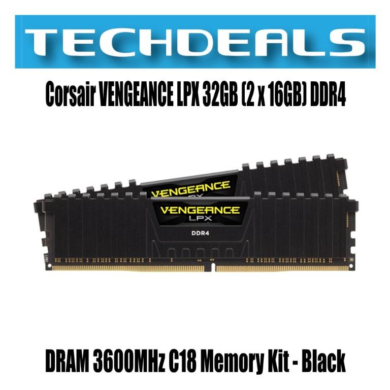 Corsair Vengeance LPX 32 Go DDR4 3600 MHz (2x16)