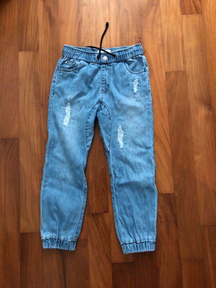country denim joggers