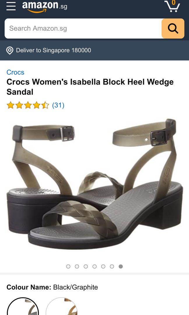 crocs isabella heel