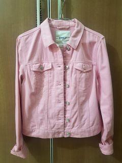 denim jacket / Jaket Pink / pink jaket / jaket jeans