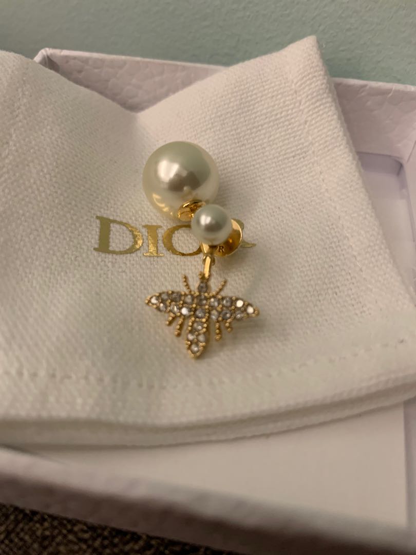 Christian dior cheap bee earrings
