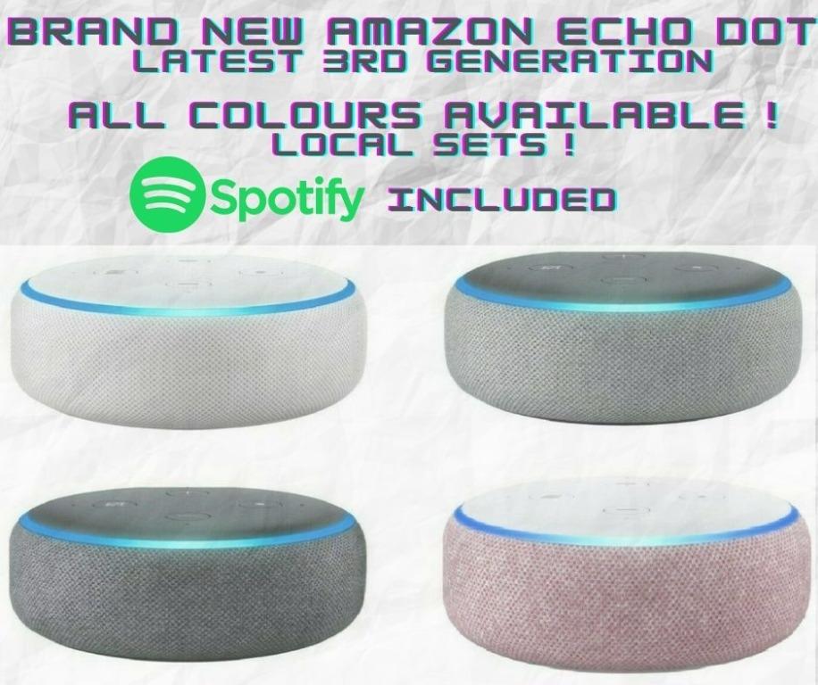 echo dot 3rd gen spotify