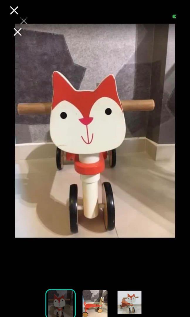 early learning centre wooden trike