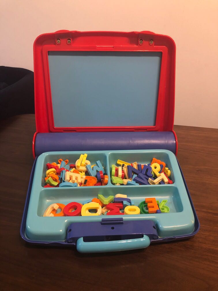 ELC alphabet and board, Hobbies & Toys, Toys & Games on Carousell