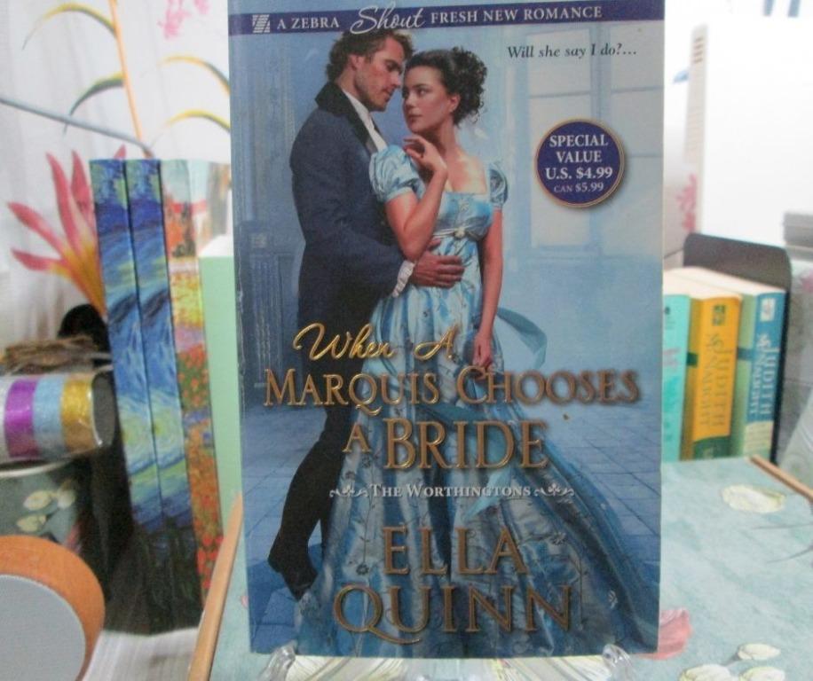 Ella Quinn Historical Romance Featuring The Worthingtons Book Series Books Books On Carousell