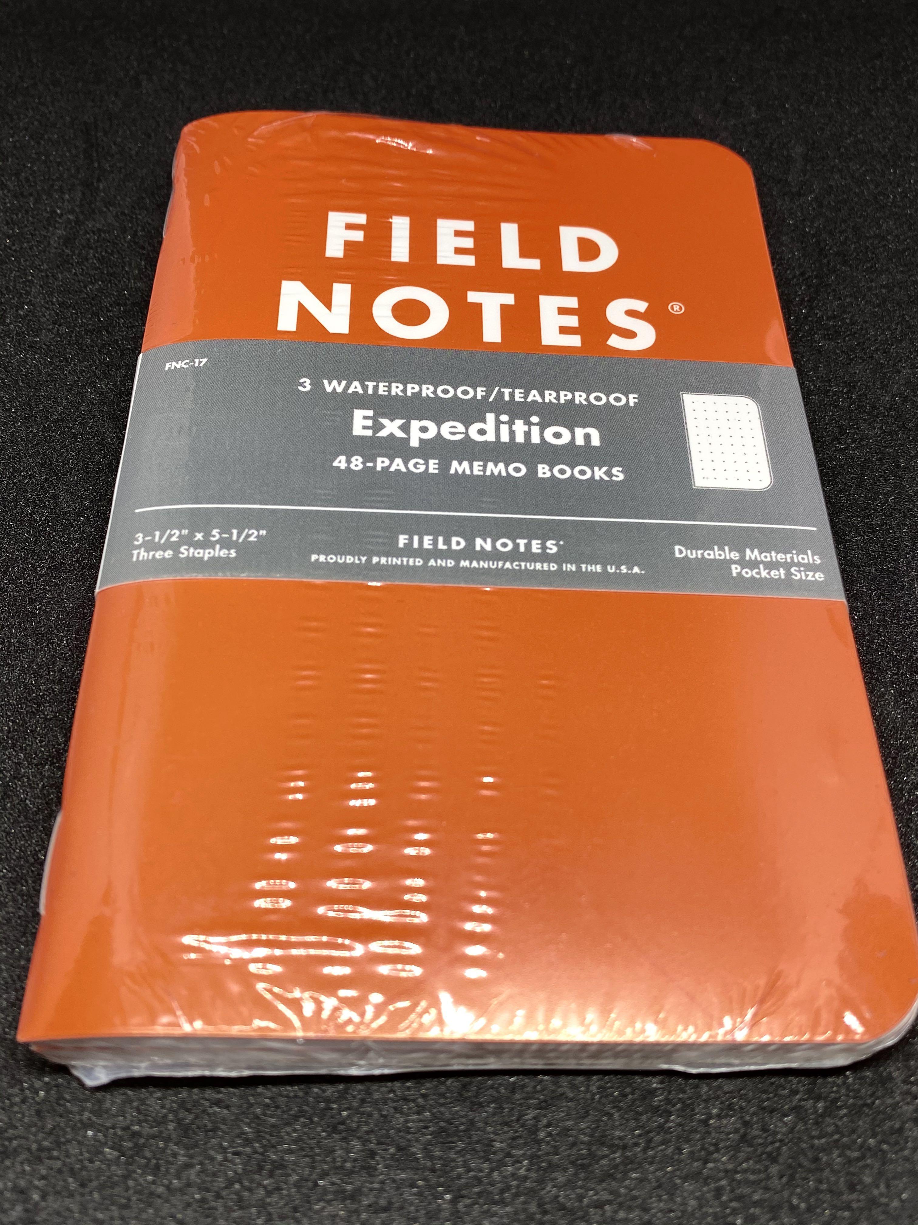 Field Notes® Expedition Edtion | [ EDC | USA MADE | SPYDERCO | BENCHMADE ] (Category: Stationery & School Supplies) located in Taguig. Submitted by g3arzph (Listing ID 1030423738, Image 2). Description: ✳️Field Notes Expedition Edtion | 17TH Quarter Edition | Weather Proof ✳️PRICE: Php 1,500 only + [ shipping Grab | Lalamove ] ✳️PAYMENT | DELIVERY: Pay via account transfer to BDO or Security Bank only. Grab/Lalamove for same-day delivery within M