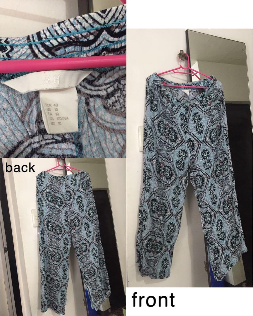 h&m plus size pants