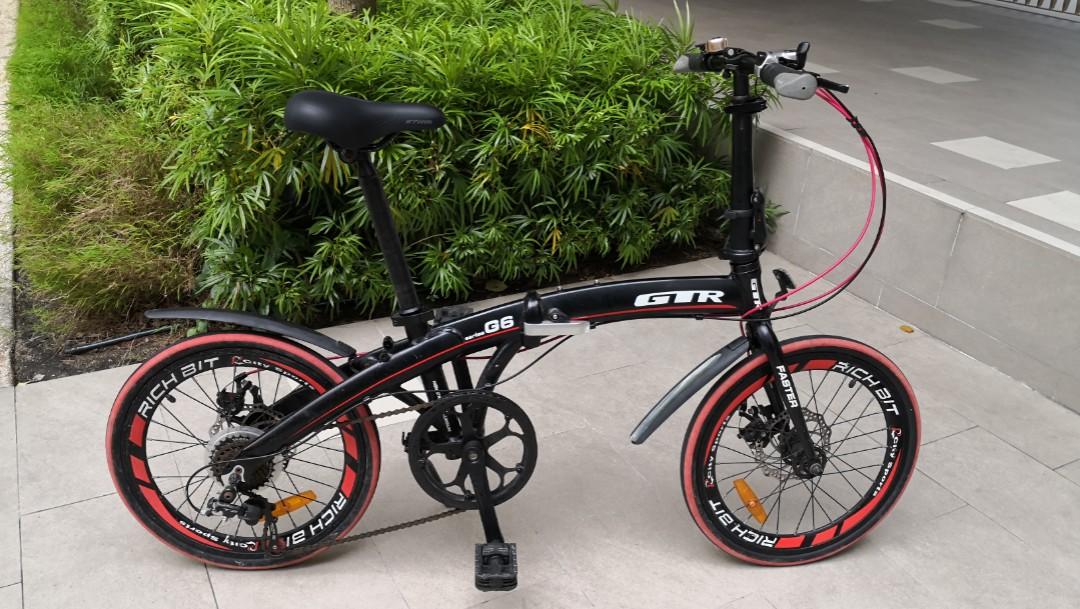 Gtr g6 foldable bike 2025