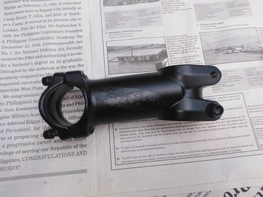 Foxter stem clearance