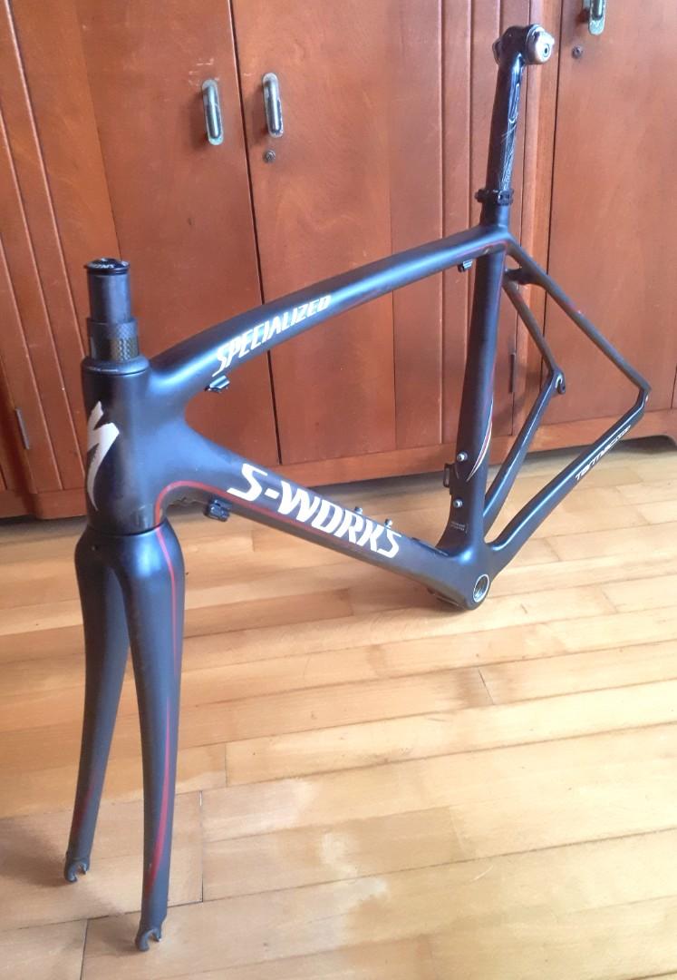 PRICE REDUCED Preowned "SPECIALIZED TARMAC SL3 CARBON" Frame + Fork