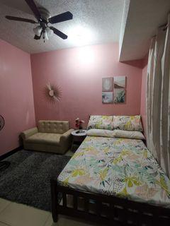 Fully furnished studio unit at Manhattan Parkway Cubao