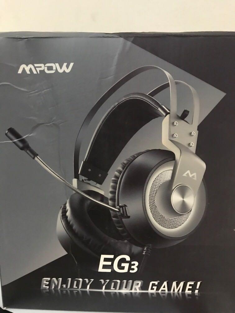 Gamer Headphone Mpow Audio Headphones Headsets on Carousell