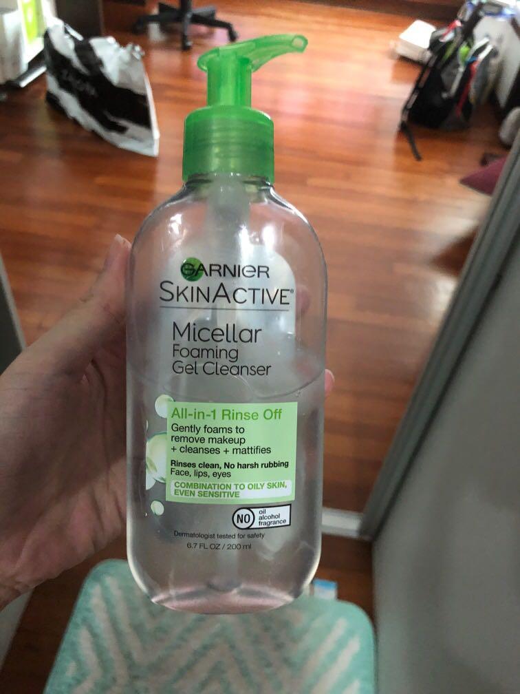 garnier foaming gel cleanser