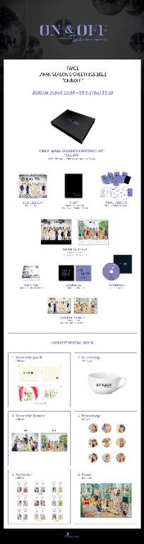 Go Twice Season S Greetings 2021 On Off Special Goods K Wave On Carousell