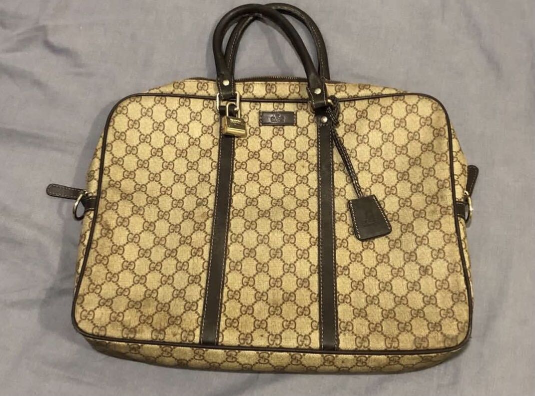 gucci briefcase bag