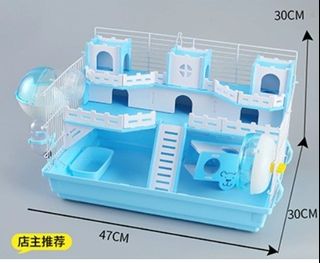 luxury hamster palace