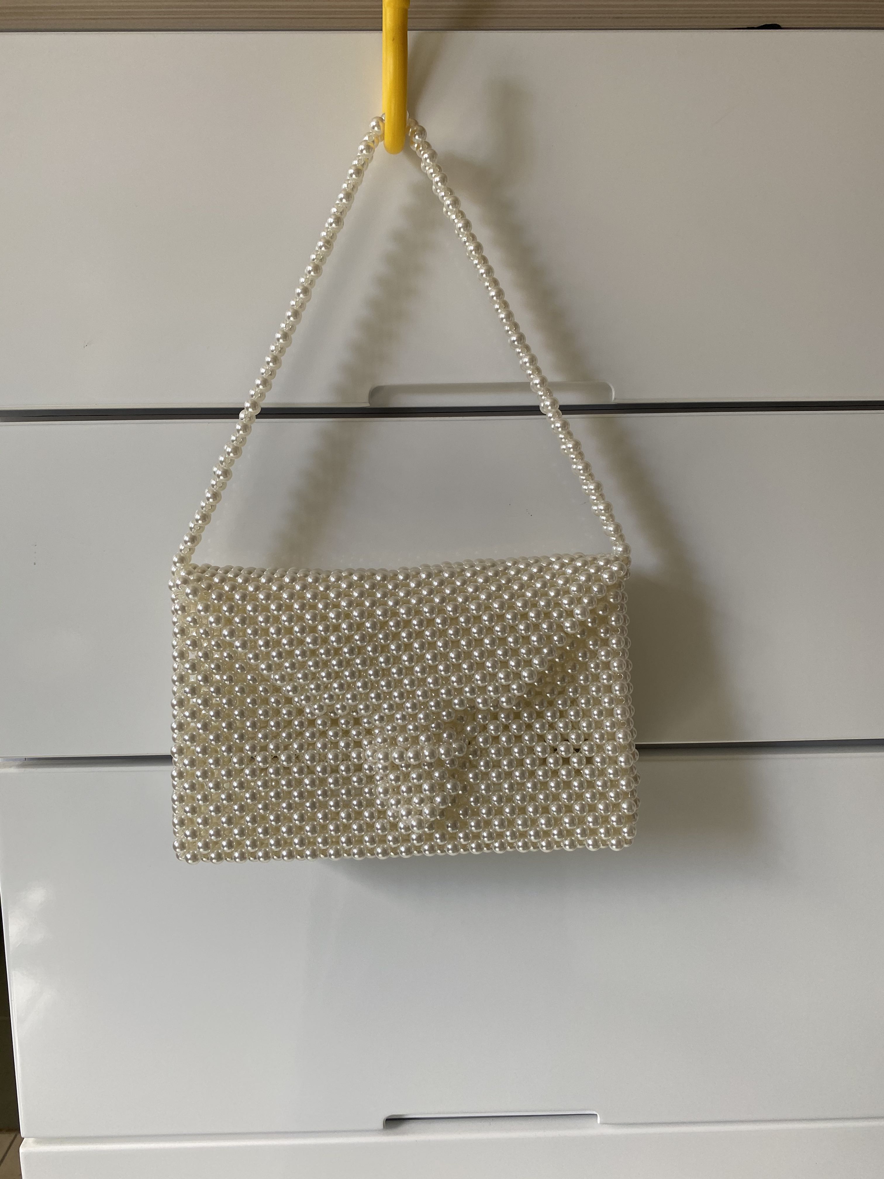 Gold pearl bag cheap