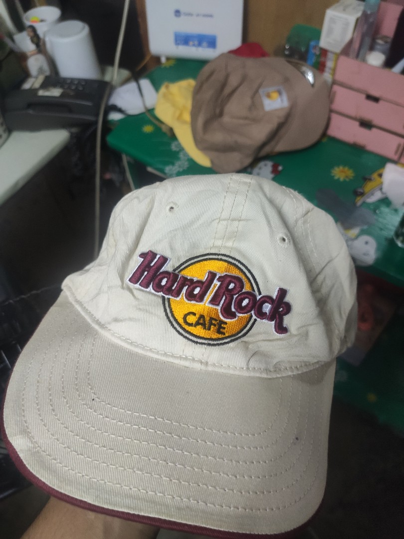 Hardrock cafe cap, Men's Fashion, Watches & Accessories, Caps & Hats on