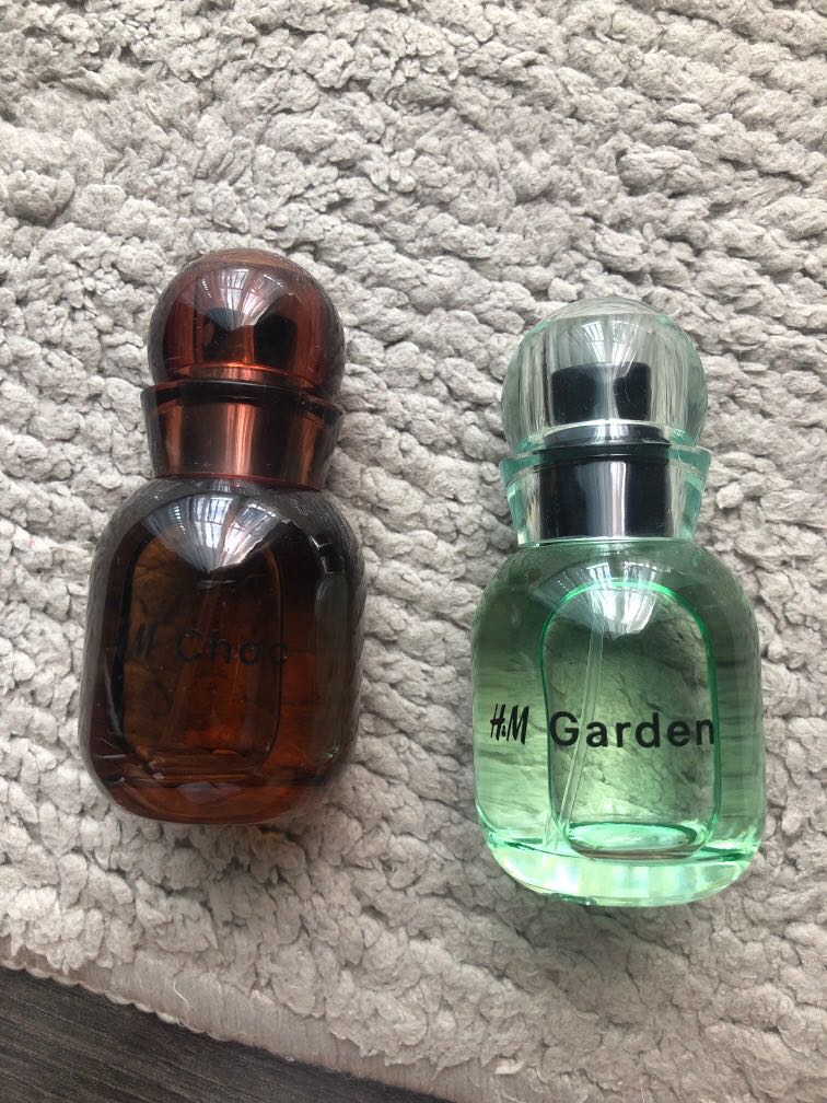 H m perfume garden and choc Beauty Personal Care Fragrance