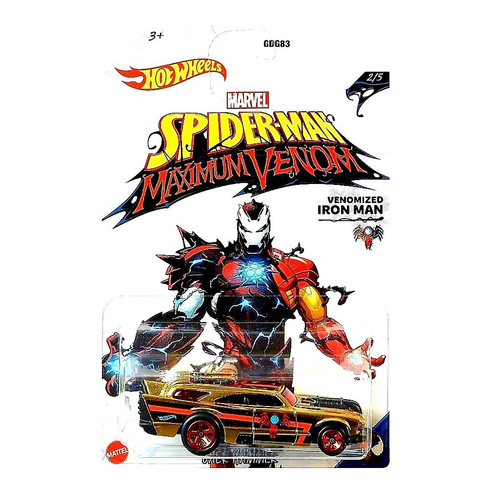 Hot Wheels Marvel Spider Man Maximum Venom Venomized Iron Man Jack Hammer Hotwheels Character Cars Toys Games Bricks Figurines On Carousell