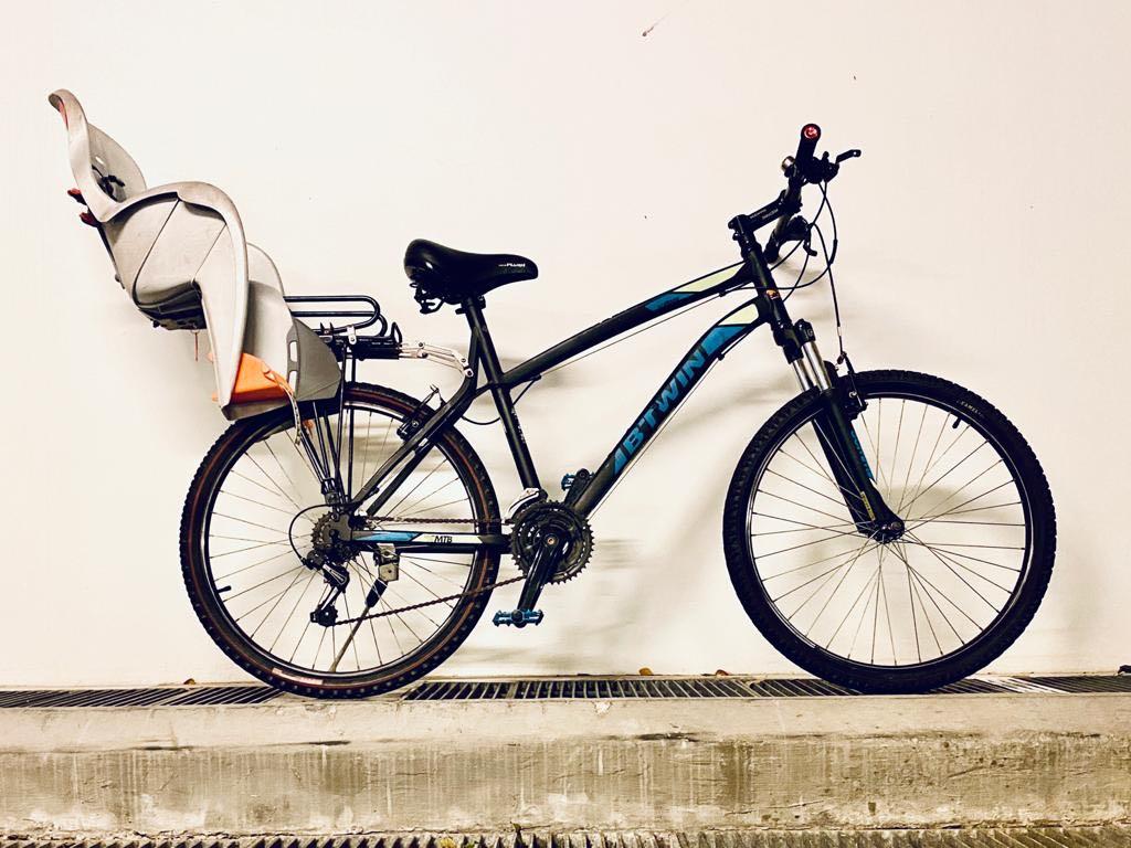 Hybrid bike with child seat online